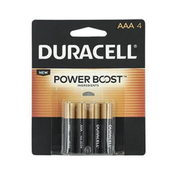 [MN2400B4] Batería Alcalina AAA / DURACELL / No Recargable | MN2400B4
