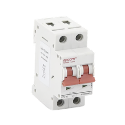 [FPV632PC32] Protección Térmica/ Interruptor 2P, 32A,  Corriente Directa  800 Vcc para Aplicación Fotovoltaica Montaje Riel DIN | FPV632PC32