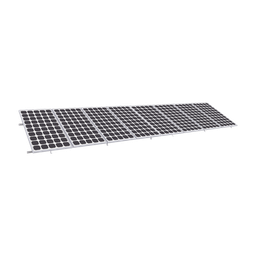 [KIT8PVEKTOR8R] Montaje para Panel Solar, Riel "8" de 5400mm para Módulos de 550 a 660w con Espesor de 35mm, Velocidad de Viento Máx. 136km/h (20° a 45°) | KIT8PVEKTOR8R