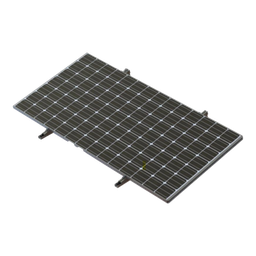 [PSFR03H] Montaje Para Piso de Concreto Para un Modulo Fotovoltaico  de 450 a 660W | PSFR03H
