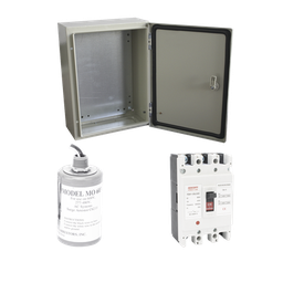 [PL100ACA] Kit de Centro de Carga Trifasico Para Corriente Alterna, Breaker de hasta 690 Vc de 100 A con Supresor de Descargas Atmosféricas. | PL100ACA