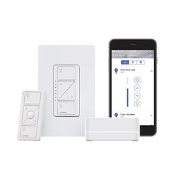 [PBDGPROPKG1W] (Caseta Wireless) Kit Hub PRO controlador, atenuador, control remoto y tapa. | PBDGPROPKG1W