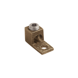 [PNL-1/0-L] Terminal Tipo Lengüeta Recta de Cobre, Cal. 8 a 1/0 AWG,  Orificio para perno de 5/16" (7.9mm) | PNL-1/0-L