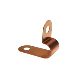 [TG-ACP] Abrazadera de Cobre para Fijar Cable a la Pared. | TG-ACP