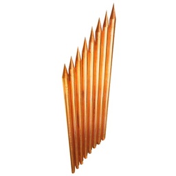 [TG-VAR-3012] Varilla de Acero con Recubrimiento de Cobre Diámetro 1/2" de 3m de Largo | TG-VAR-3012