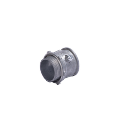 [JU-PD-100-CON] Conector 1" (25mm) pared delgada con tornillo tipo americano galvanizado etiqueta verde | JU-PD-100-CON