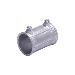 [JU-PD-100-COP] Cople 1" (25mm) Pared Delgada Con Tornillo (Tipo Americano) Galvanizado, Etiqueta Verde. | JU-PD-100-COP