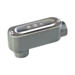 [OLB-0098C] Caja oval roscada tipo LB de 1 1/4" (31.8 mm) incluye tapa y tornillos. | OLB-0098C