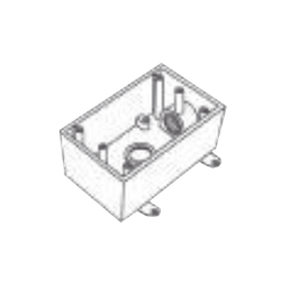 [RR-0508] Caja Condulet FS de 3/4" (19.05 mm) con dos bocas a prueba de intemperie. | RR-0508