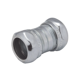 [HUB-2922] Cople Compresión de Acero Galvanizado para Pared Delgada de 1/2". | HUB-2922