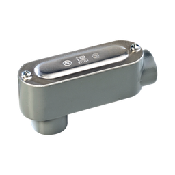[OLB-2986C] Caja Condulet tipo LB de 1/2" (12.7 mm) Incluye tapa y tornillos. | OLB-2986C