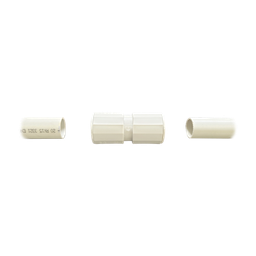 [DX-43-040] Manguito / Cople Morbidx IP67 libre de halógenos para unir tubería rígida de 40 mm (1 1/2") permite una instalación hermética no necesita pegamento | DX-43-040