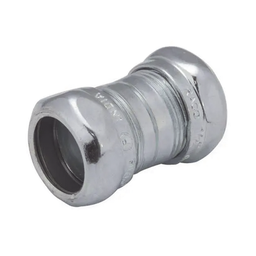 [HUB-2926] Cople Compresión de Acero Galvanizado para Pared Delgada de 1-1/2". | HUB-2926