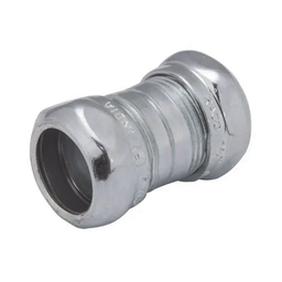 [HUB-2925] Cople Compresión de Acero Galvanizado para Pared Delgada de 1 1/4" . | HUB-2925