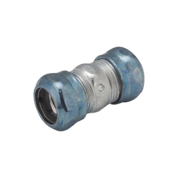 [HUB-2923RT] Cople Compresión Hermético de Acero Galvanizado para Pared Delgada de 3/4" . | HUB-2923RT