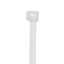[S6-18-C] Cincho de Nylon 6.6 StrongHold™, 160mm largo x 2.5mm ancho, Color Natural, Plenum, Paquete de 100pz | S6-18-C