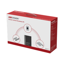 [DS-KAS-7M01] Kit de Accesorios para Ctrl de Acceso / Fuente 12 Vcd 2 A, Botón de Salida y Chapa Magnética 600 Lbs / Para instalación de control de acceso autónomo (Facial Min Moe, Teclados, Lectores de Huella etc) | DS-KAS-7M01