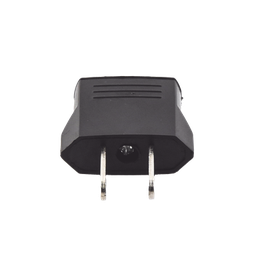 [CLAVIJAEURO] Adaptador de enchufe europea a americano, Calidad PREMIUM @ 6 A ; 110 - 250 Vca | CLAVIJAEURO
