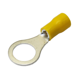 [AE34854] Terminal tipo ojo / 3 / 16" / 10 - 10 AWG / Amarillo / Paquete de 25 piezas. | AE34854