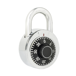 [SYS-L26S50NGB] Candado de Combinación / Medida 50 mm/ Nivel de Seguridad 3 / Combinación de Disco / Color Negro. | SYS-L26S50NGB