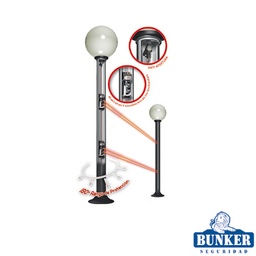 [MALTA] Carcasa Ultra Resistente y Elegante Tipo Farola Ideal para Sensores Fotoeléctricos/ Requiere PCGLOBE (No Incluido). | MALTA