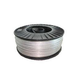 [SF14AWG500] Bobina de 500 Metros (1640 Pies) / Alambre de Aluminio Reforzado / 14 AWG / Para Intemperie / Ideal para Cercas Electrificadas | SF14AWG500