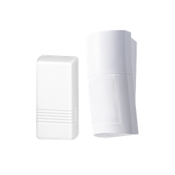 [QXI-R-WH] Detector de Movimiento Pasivo con transmisor 5816 Honeywell/ Inalámbrico / Altura de montaje 0.8m a 2.7 m  ajustable  / 100% Exterior / Compatible con serie VISTA y LYNX | QXI-R-WH