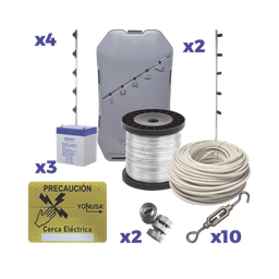 [SYSNG-HS-25M-KIT] KIT Energizador para 25 Metros de proteccion | SYSNG-HS-25M-KIT