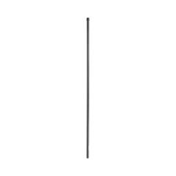 [SYS-POST-ESQ-6B] Poste de ESQUINA para Cerca Electrificada. Tubo Galva. de 1.4m, cal. 18 de 1" Diam. + Pintura Negra, ideal para 6 Aisladores | SYS-POST-ESQ-6B