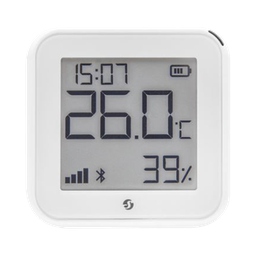 [SHELLYHTGEN3] Pantalla Sensor de temperatura y humedad, inteligente e inalámbrico, integrable a la App de Shelly. | SHELLYHTGEN3