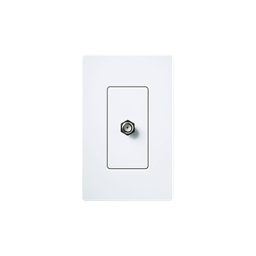 [CACJWH] Adaptador de cable coaxial, de pared para cable de TV. | CACJWH