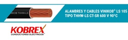 SSMELE CABLE DE COBRE THW-LS/THHW-LS, CAL. 2/0AWG