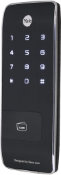 [89410E] Cerrojo Slim / 11 mm / 40 Usuarios / Código PIN / Alarma / Cierre Automático / 4 Pilas AA / Puerto 9V / RF Opcional | 89410E