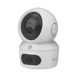 [CS-H7C] Cámara PT / Doble Lente (4 MP + 4MP) / 4 Megapíxel / Wi-Fi / IA Detección Humana / Visión Nocturna a Color / Audio Bidireccional / Doble Banda 2.4 / 5GHz / WiFi 6 / Uso en Interior / Vision Nocturna Inteligente (Color 27/4) | CS-H7C