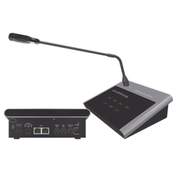 [SF-214B] Microfono Remoto de 4 Zonas Para Sistema de Voceo | Compatible Con Amplificadores SF4240UC y SF2240UC | SF-214B