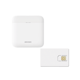 [AXPRO-KIT-GSM-1Y] (AX PRO) KIT de Alarma AX PRO / Incluye: 1 Hub con batería de respaldo / 1 año de Servicio de Datos 600MB / Wi-Fi / 3G/4G / Compatible con Hik-Connect P2P | AXPRO-KIT-GSM-1Y