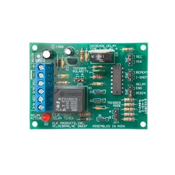 [ELK960] Relevador Con Temporizador / 3-60 Seg o 3-60 Min  / Activación de Disparo Positivo o Negativo / Alimentación 12-24 Vcc | ELK960