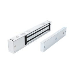 [MAG600NLED] Chapa Magnética de 600 lbs con LED Ultra-brillante, Sensor de Estado de Placa y Sin Magnetismo Residual | MAG600NLED