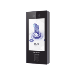 [DS-K1T344MBWX-QRE1] Terminal Facial Min Moe con LECTOR DE QRs FISICO Ultra Rápido  y Tarjetas MIFARE / 3000 Rostros / Pantalla 4.5" / Administrable en la Nube con HikConnect Teams  / Exterior IP65  / PoE / WiFi / HIK-IA / SIP Estandar | DS-K1T344MBWX-QRE1