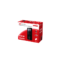 [DS-KAS807] Kit Terminal Control Acceso Biométrico DS-KAS807 / Reconocimiento Facial y Huella Digital / 2.4" LCD / 5000 Huellas + 5000 Tarjetas / IP65 / Wi-Fi + PoE / Cerradura Magnética 272 kg / Botón Touchless | DS-KAS807