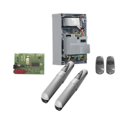 [KIT-AXO-5024] Kit de operadores AXO 5024 Para puertas Abatibles de hasta 5 Metros y 400 Kg de peso por hoja | KIT-AXO-5024