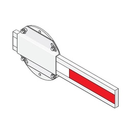 [1601-348] Mástil de Madera para Barreras DKS 1601/1603 / 14 ft (4.26 metros) / Requiere kit de instalación 1601-240 No incluido | 1601-348