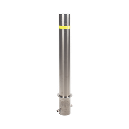 [XB-900-F] Bolardo Fijo de Acero Inoxidable de 900 mm de Altura / Ideal para aplicaciones delimitaciones de automóviles | XB-900-F