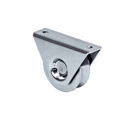 [1150-9040-001] (325V-100) Rueda de 10 cm / Con Capacidad Para Puertas de Hasta 220 Kg / Para Montaje en Superficie / Canal Tipo "V" | 1150-9040-001
