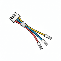 [101504313] Cable de conexion de salida de alarma 10cm compatible con DSKB2411TIM | 101504313