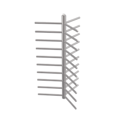 [H44X0-POLE/DM60] Eje Central de Refacción para Torniquetes Hikvision de Cuerpo Completo DS-K3H44X0 / Acero Inoxidable | H44X0-POLE/DM60