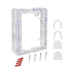 [STI-3100] Espaciador de conducto con marco - Transparente para la serie Stopper | STI-3100