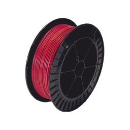 [TC-155G-500] Bobina de 152 Metros de Cable Detector de Calor, Temperatura Fija 68 grados Celsius, Recubrimiento de Nylon Rojo para Aplicaciones en Exterior, con Guía Acerada | TC-155G-500
