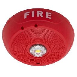 [SCR-LED] Lámpara LED Estroboscópica, Montaje en Techo, Nivel de Candelas Seleccionable, Color Rojo, Nuevo Diseño Moderno y Elegante y Menor Consumo de Corriente | SCR-LED