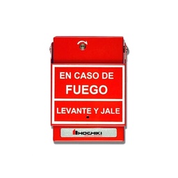[HPS-DAH/S] Estación De Jalón Convencional De Doble Acción, Color Rojo, Texto En Español (0600-01230) Incluye varilla de vidrio | HPS-DAH/S